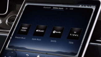 EQS SedanのMBUXエンターテインメントパッケージのイメージ画像
