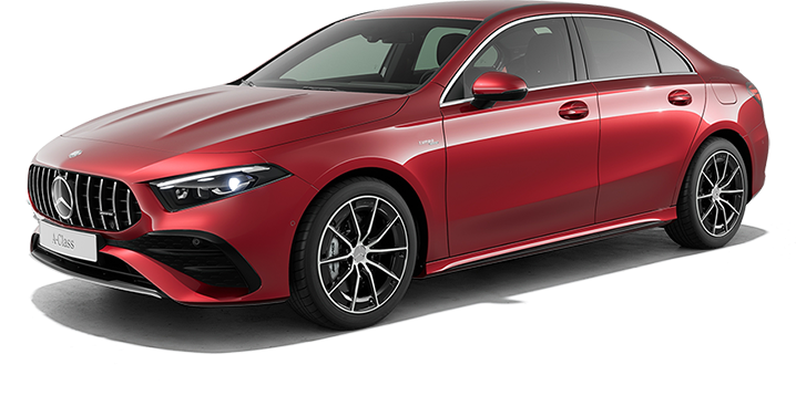 Mercedes-AMG A 35 4MATIC Sedan（フロント）